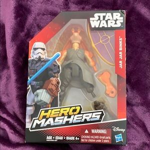 Disney Star Wars Jar Jar Binks action figure NEW